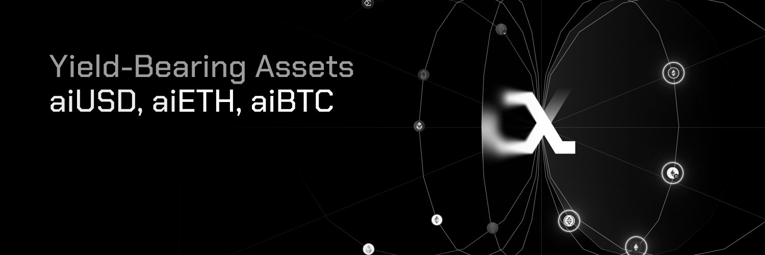 Amplified: aiETH / aiBTC / aiUSD banner