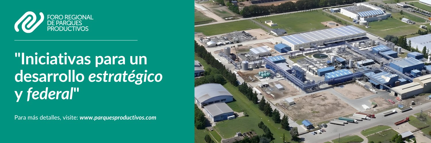 Foro Regional de Parques Productivos banner
