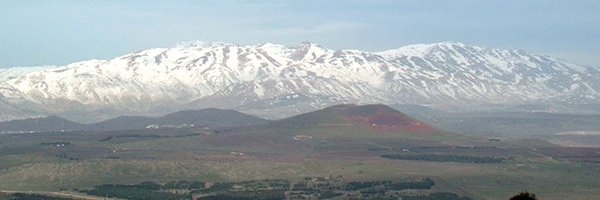 Syrians love israelis banner