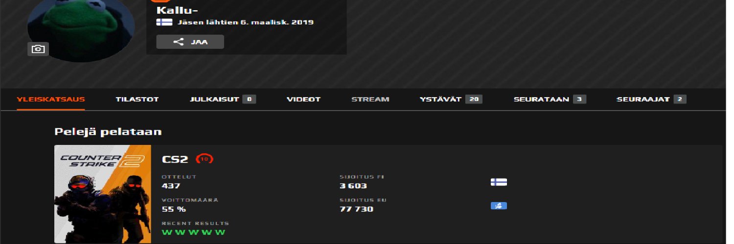 KalluuCS's profile banner image