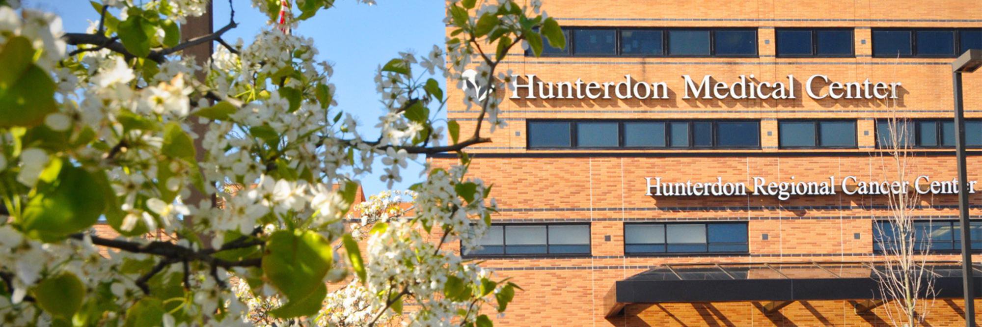 Hunterdon Health banner