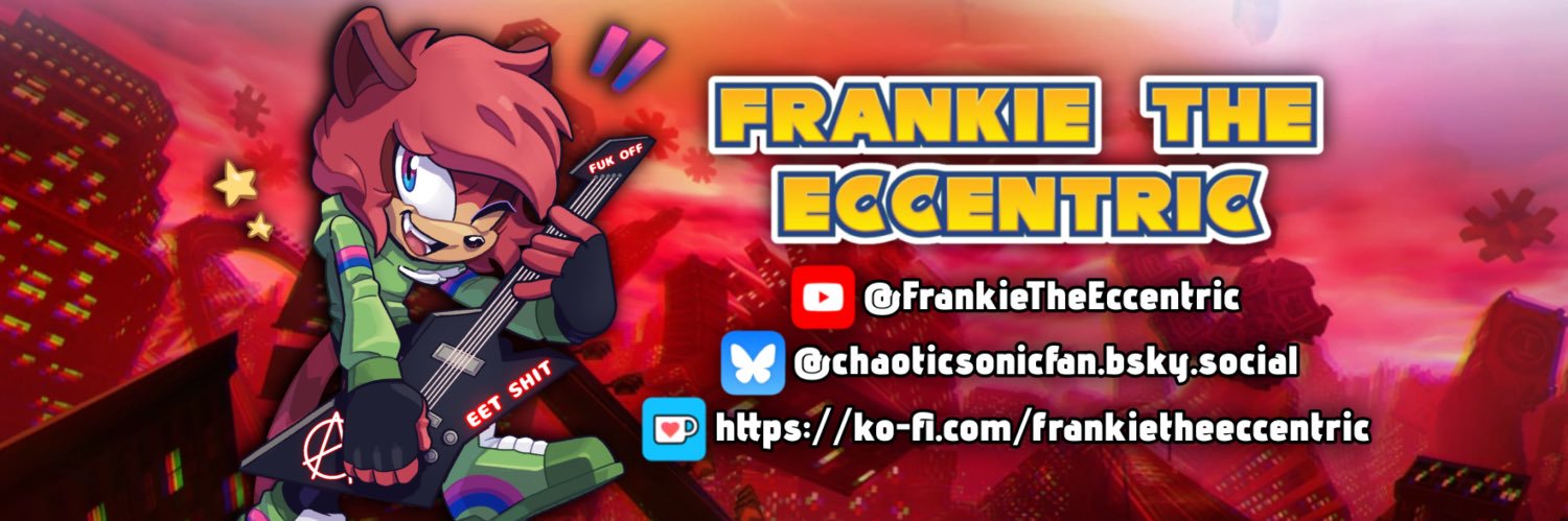 Frankie the Eccentric 🦔🦉🎸🏳️‍🌈🍉's banner