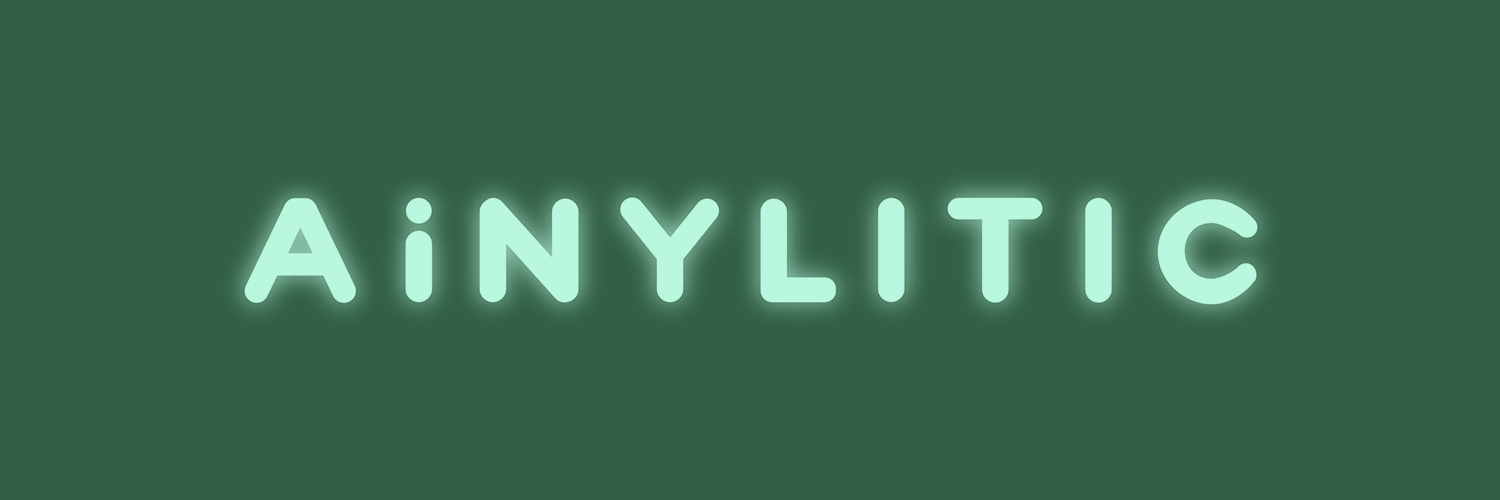 AInylitic's profile banner image