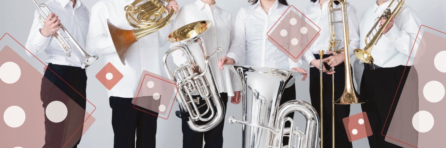 Brass Ensemble Dice banner