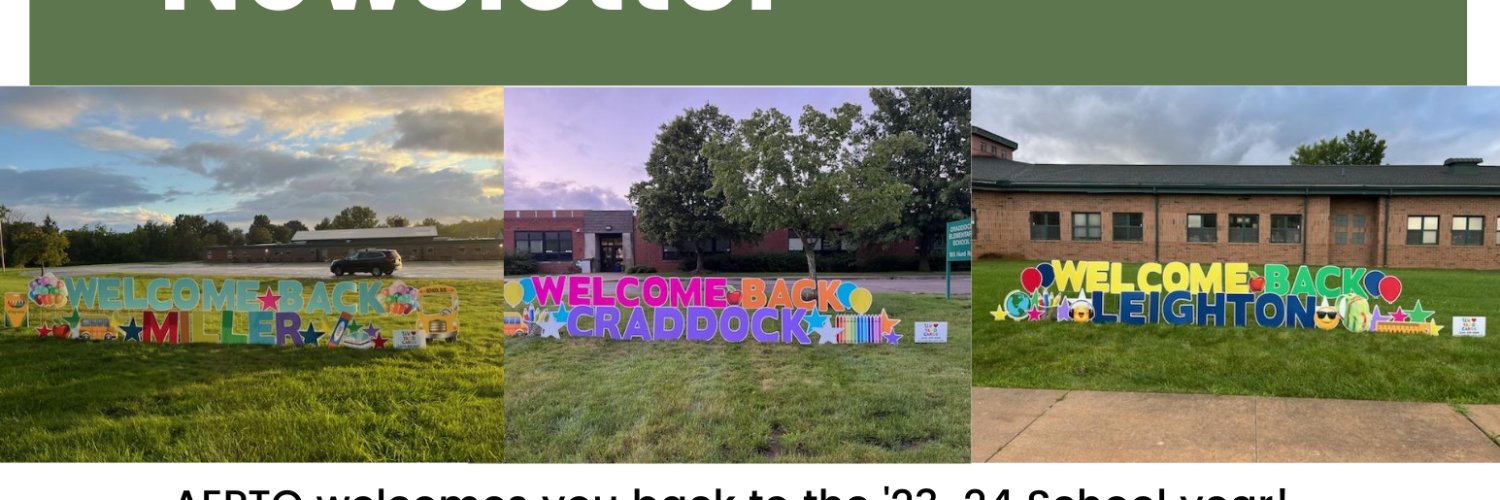 Aurora Elementary Parent Teacher Organization banner