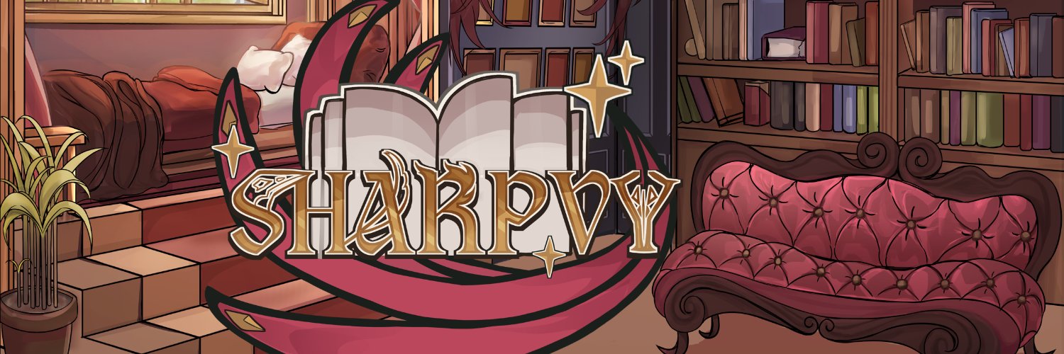 SharpvyVT 🪶 📚 banner