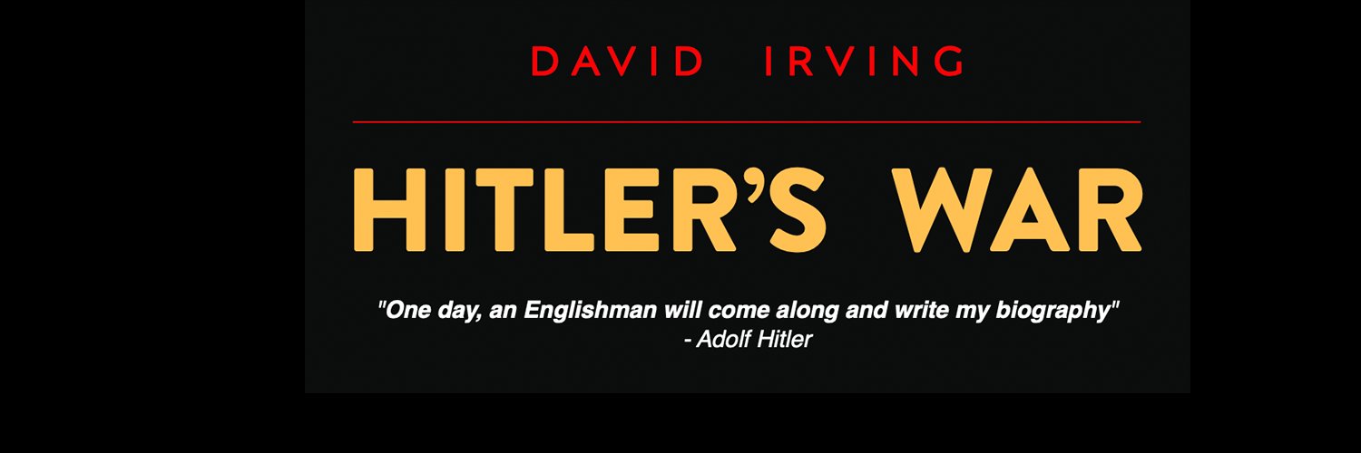 David Irving's banner