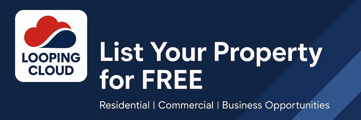 Looping Cloud banner