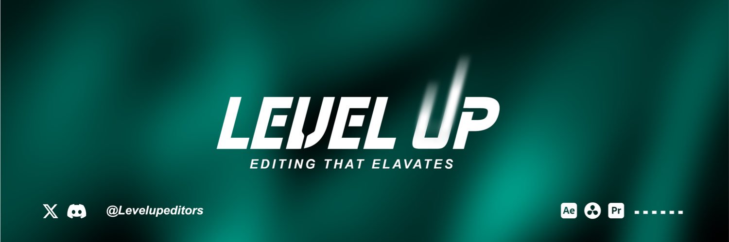 Level Up | Video editing agency banner