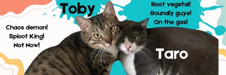 Toby & Taro's banner