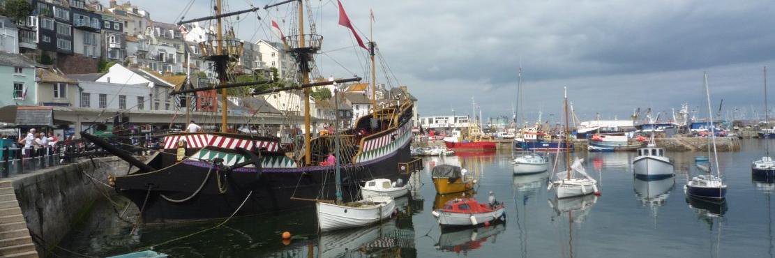 Brixham Devon banner