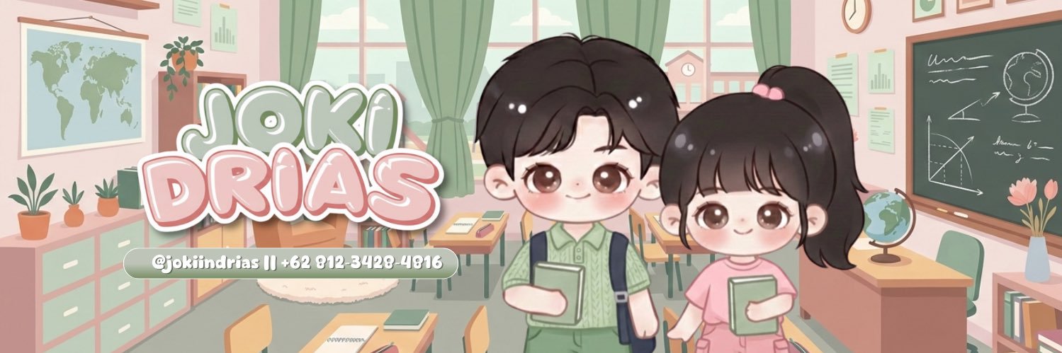 Joki Tugas by Drias🪷 banner