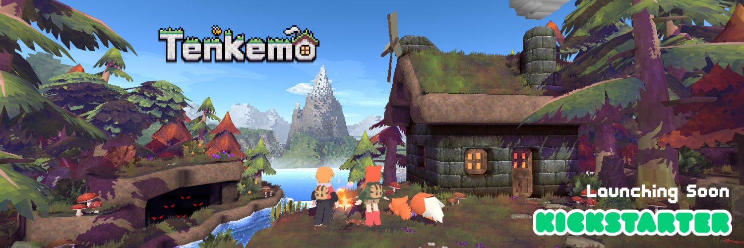 Tenkemo 🐾 Follow on Kickstarter banner