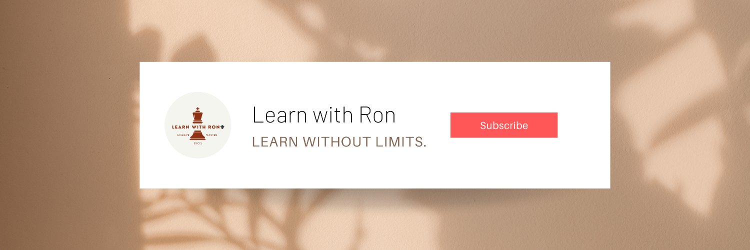 learnwithron247's profile banner image