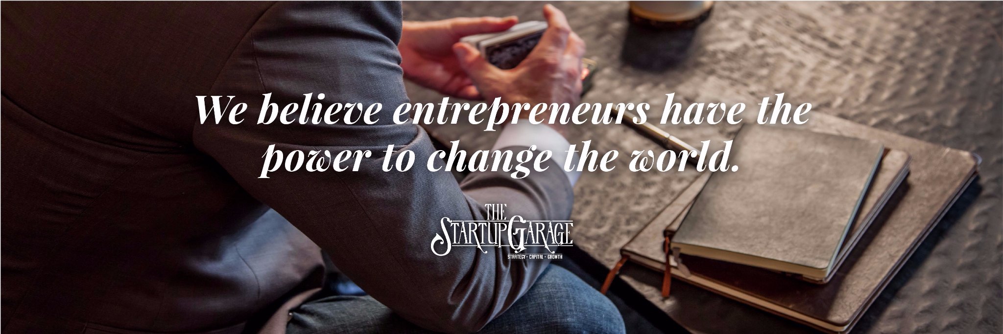 The Startup Garage banner