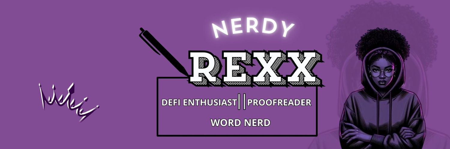 Nerdy Rexx 🔺️ (🦇,💙)'s banner
