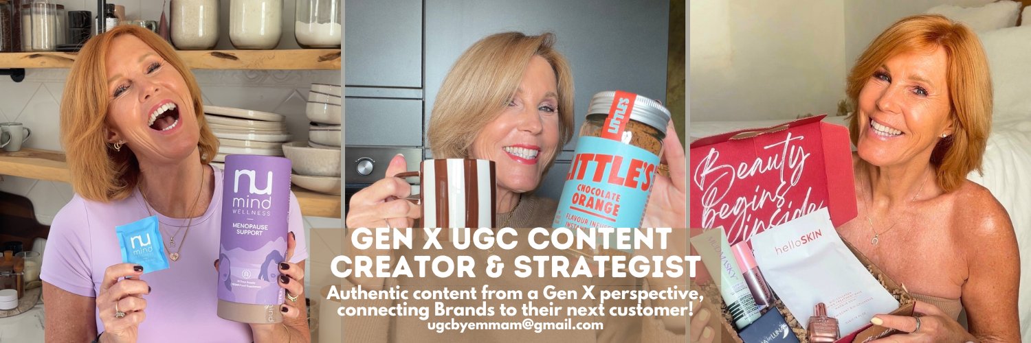 Emma | GEN X UGC Creator | banner