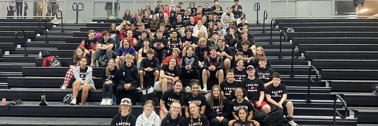 Lansing Lion Powerlifting's banner