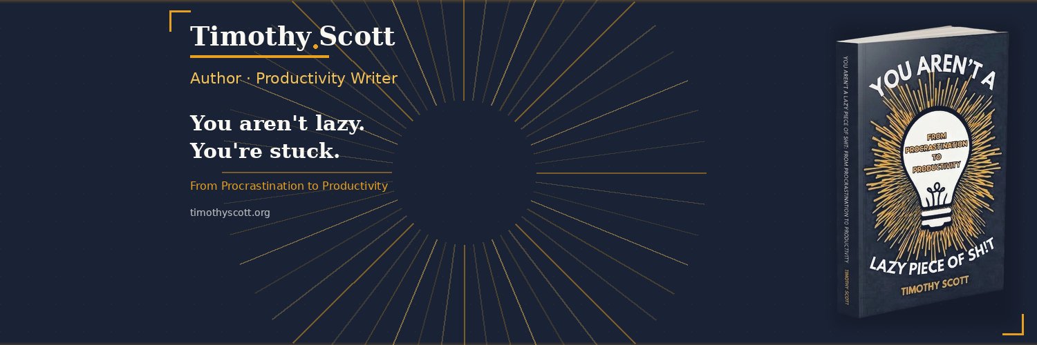TheTimothyScott's profile banner image