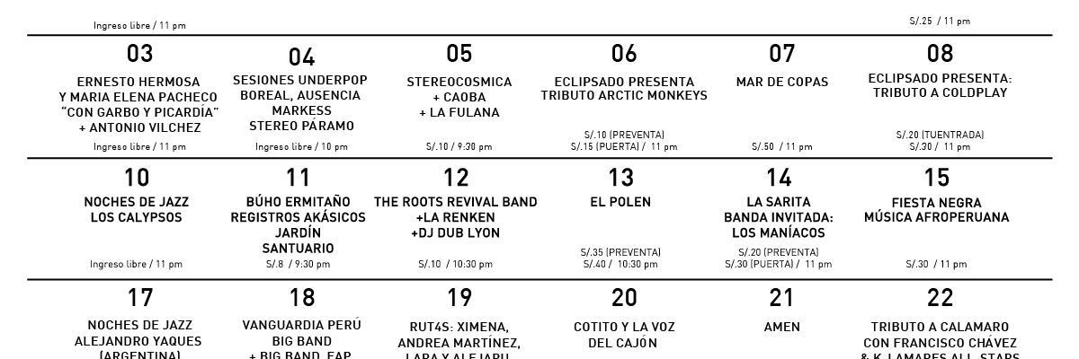 La Noche de Barranco banner