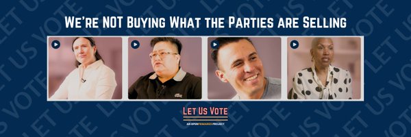 LetUsVoteUSA Profile Banner