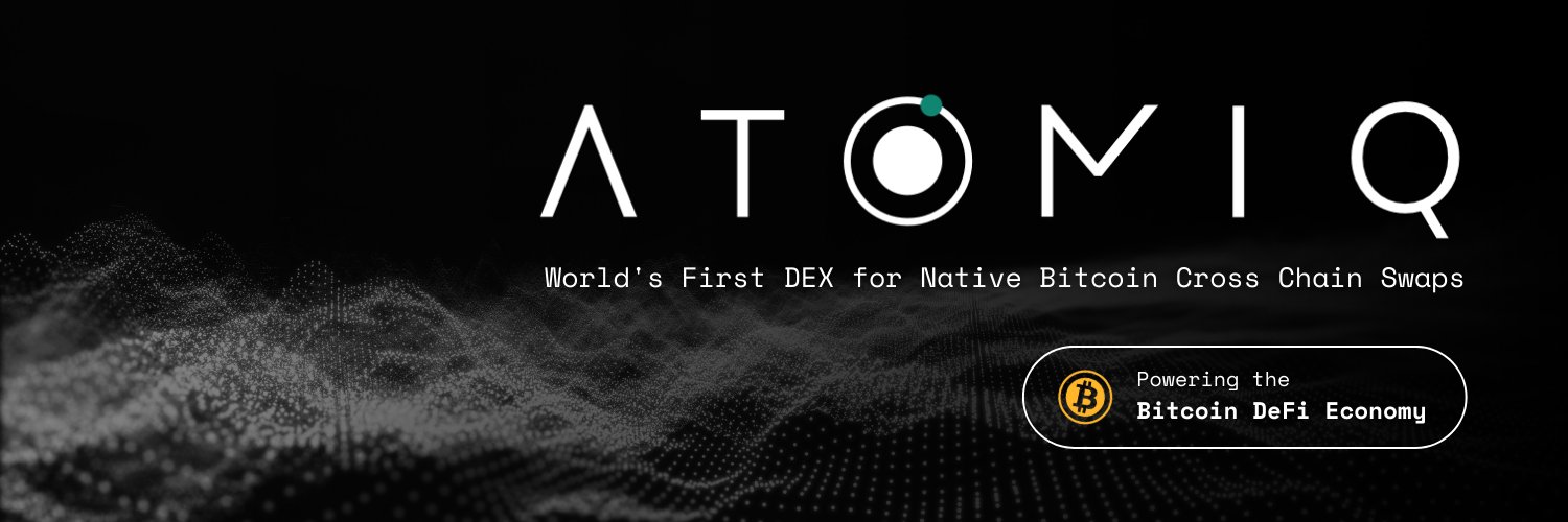 Atomiq DeFi Profile Banner