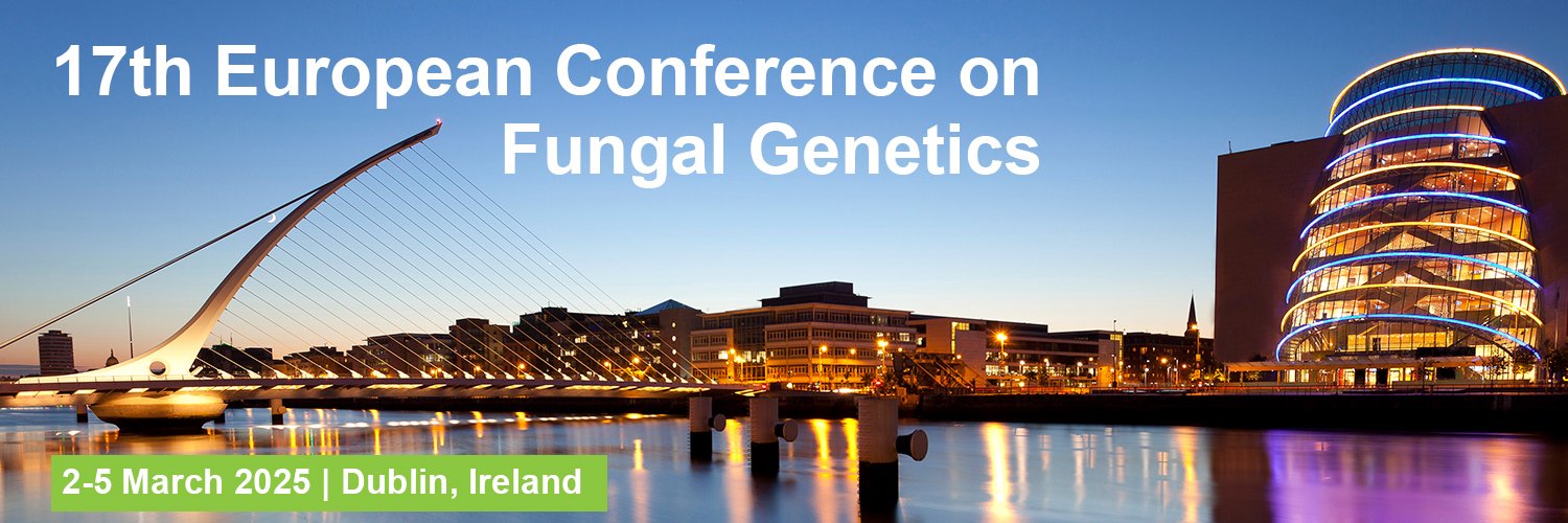 ECFG17 - 17 European Conference on Fungal Genetics's banner