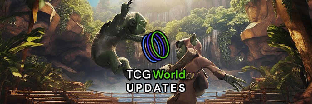 TCG World Updates banner