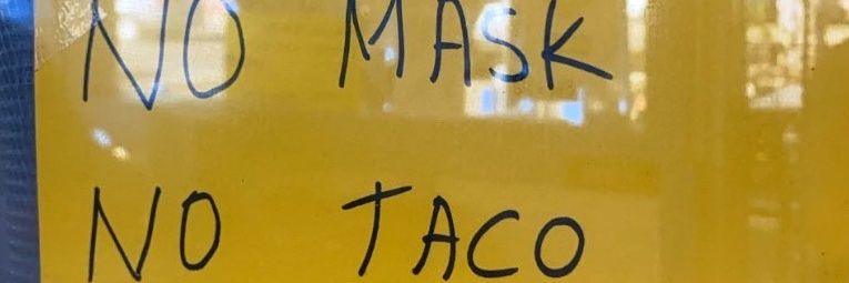 NO MASK NO TACO 𓅊 banner