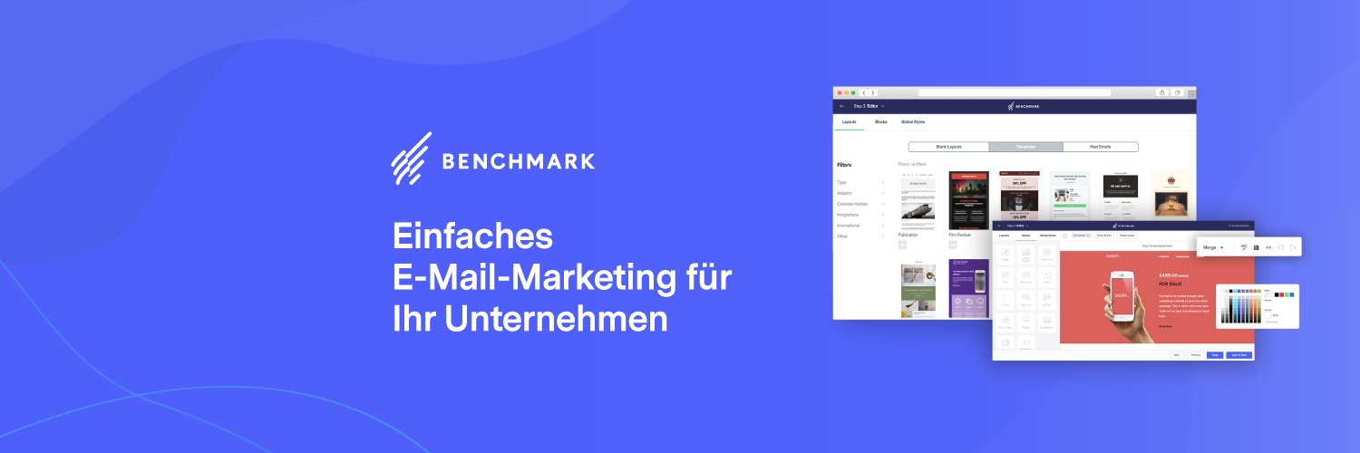 Benchmark DACH banner