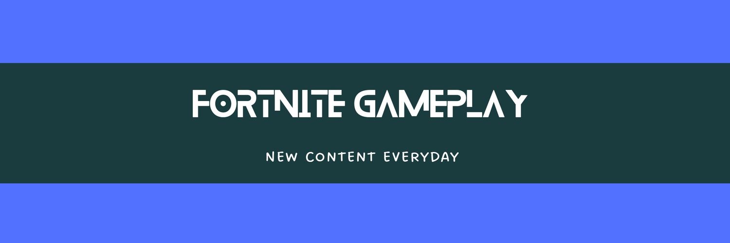 fortnitegameplay Profile Banner