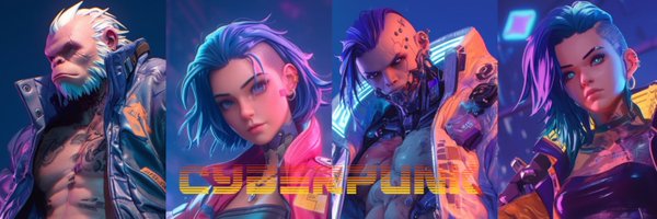 CyberPunk Space 🌌🚀 Profile Banner