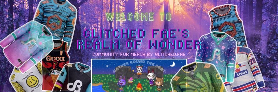 glitched.fae banner
