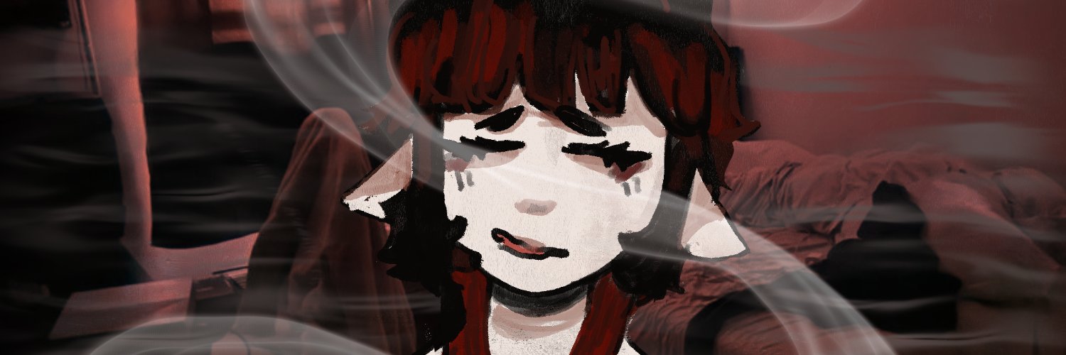 Caddy Crowe 😈 Demon Vtuber banner