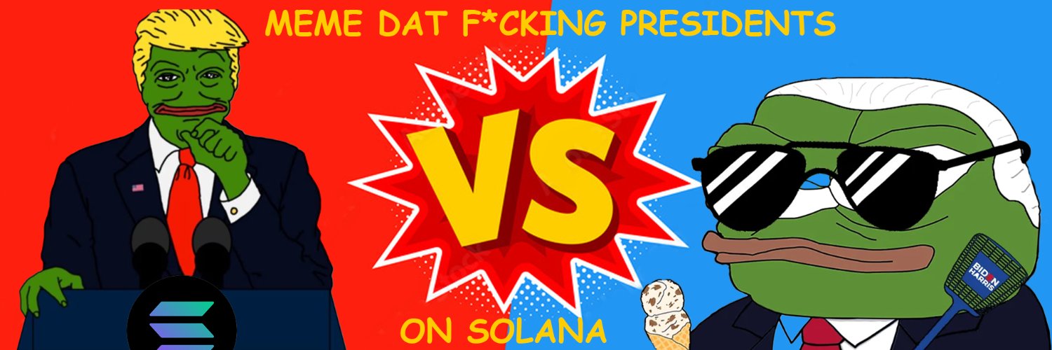 MEME DAT PRESIDENTS banner