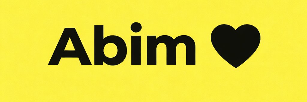 Abim💛 banner