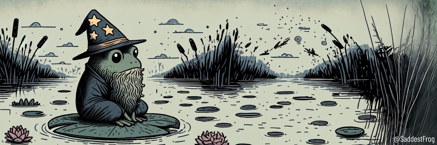 SaddestFrog's profile banner image