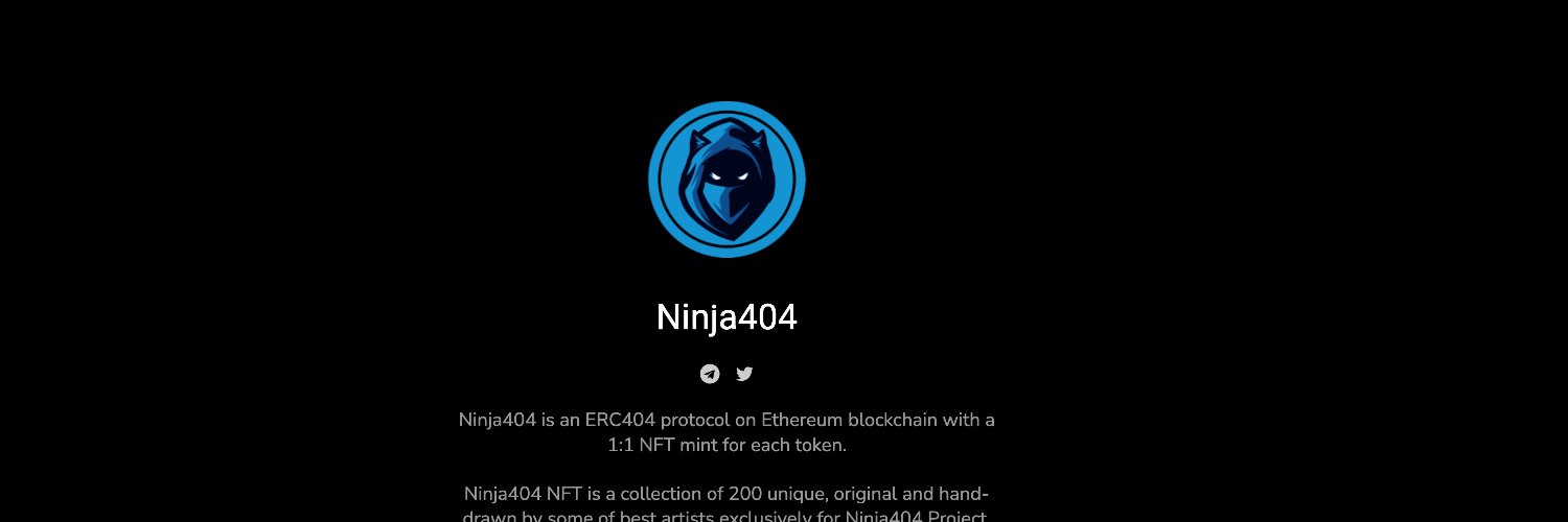 Ninja404ETH's profile banner image