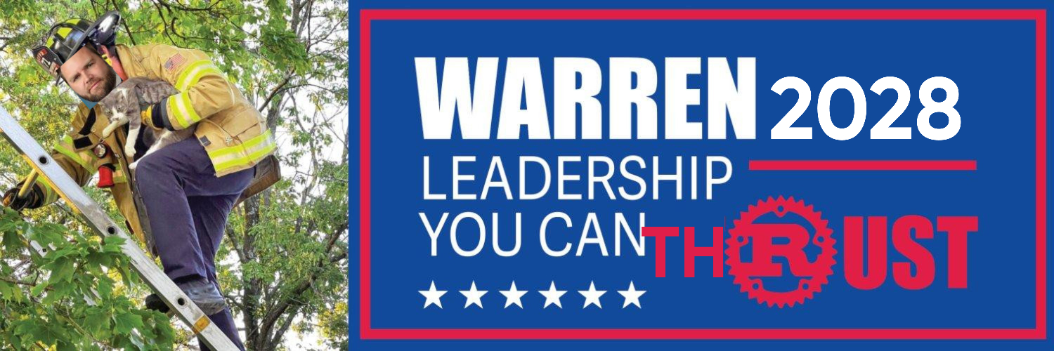 Shutup Warren banner