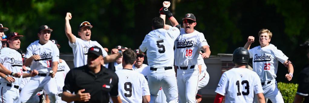 Davidson Baseball Data Analytics banner