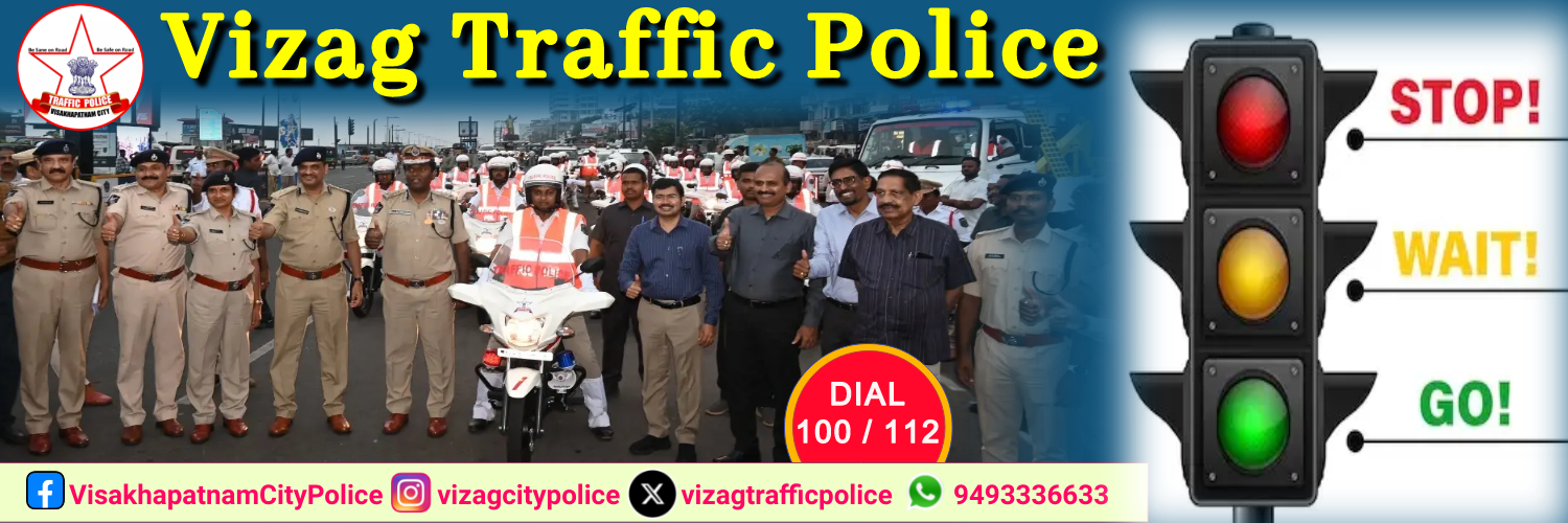 Vizag Traffic Police banner