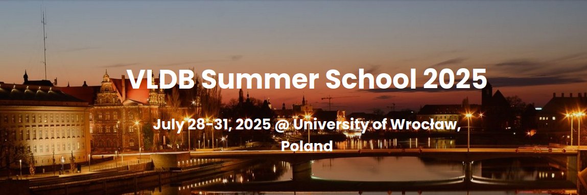 VLDB Summer School's banner