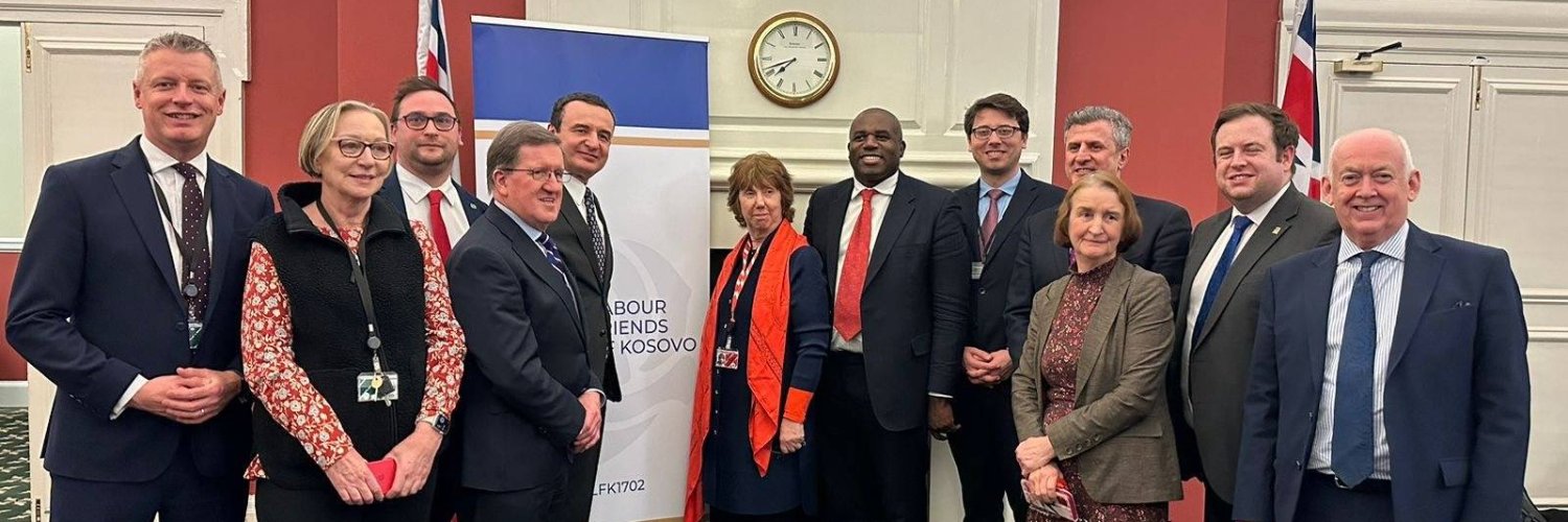 Labour Friends of Kosovo & the Western Balkans banner