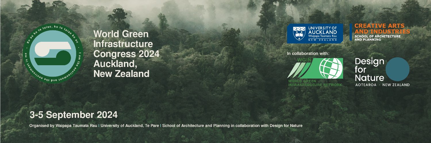 World Green Infrastructure Congress 2024 banner