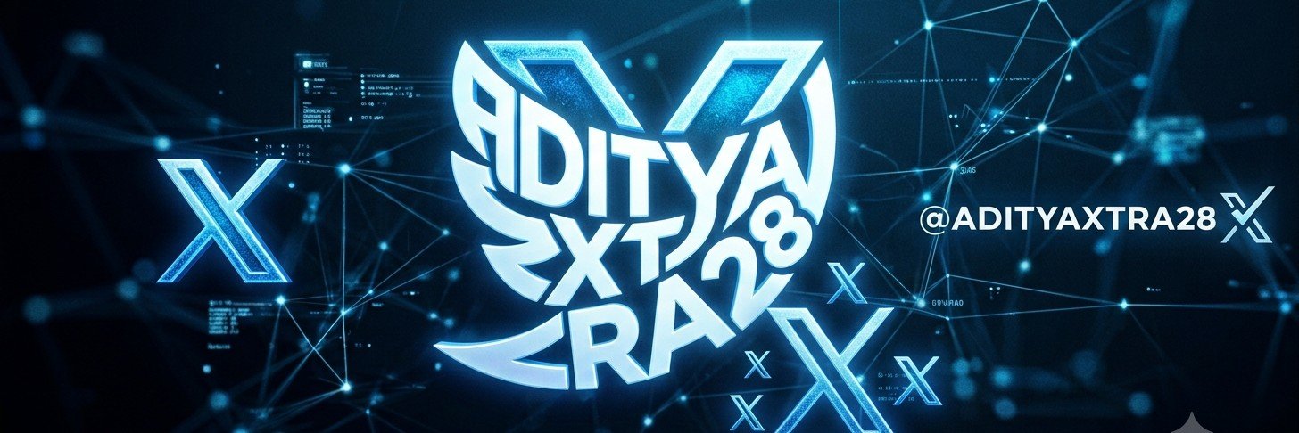 AdityaXtra28's profile banner image