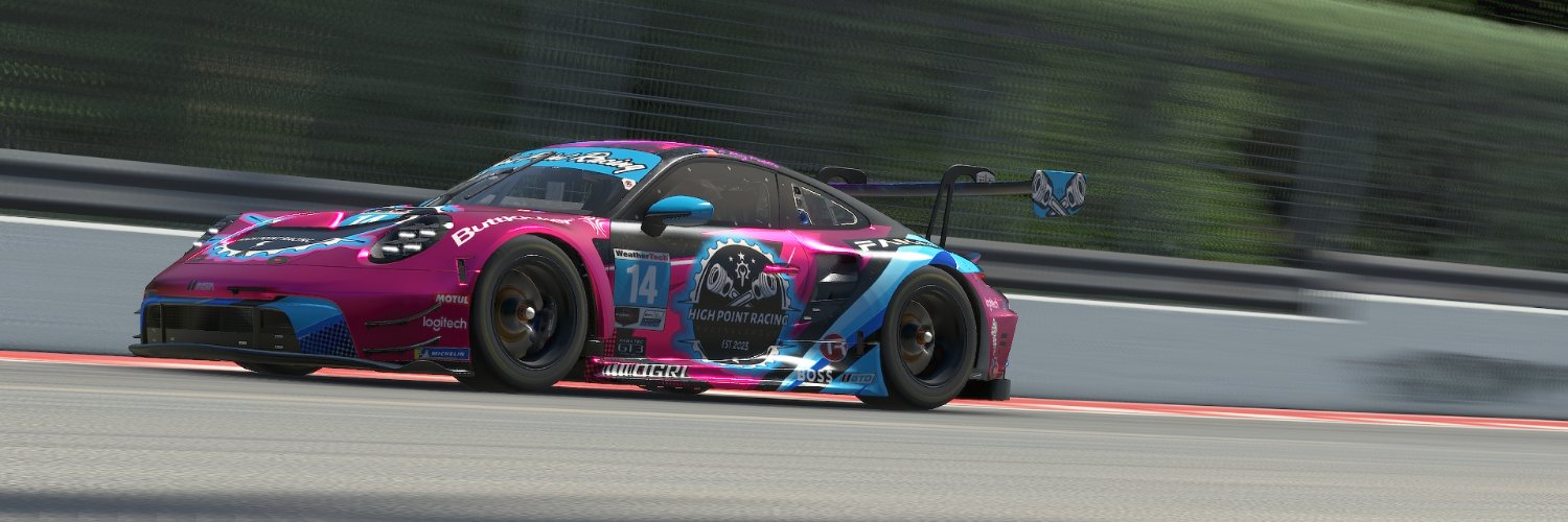 High Point Racing banner