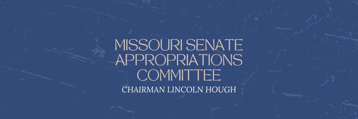 MO Senate Appropriations Chairman banner