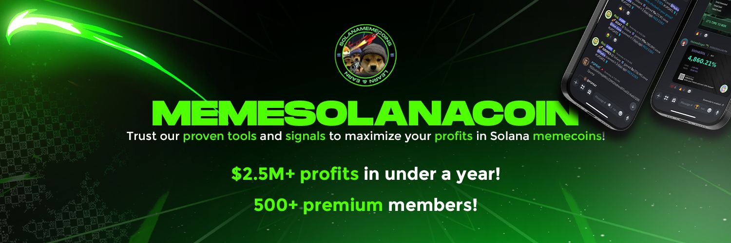 Solanamemecoins.io | Memecoin Signals! banner