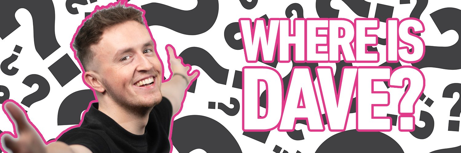 Where Is Dave? banner
