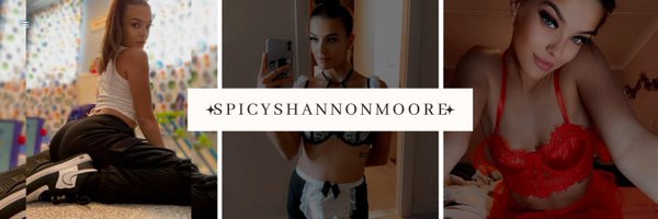 Spicy Shannon Moore🖤NEW Profile Banner